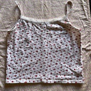 floral tank top